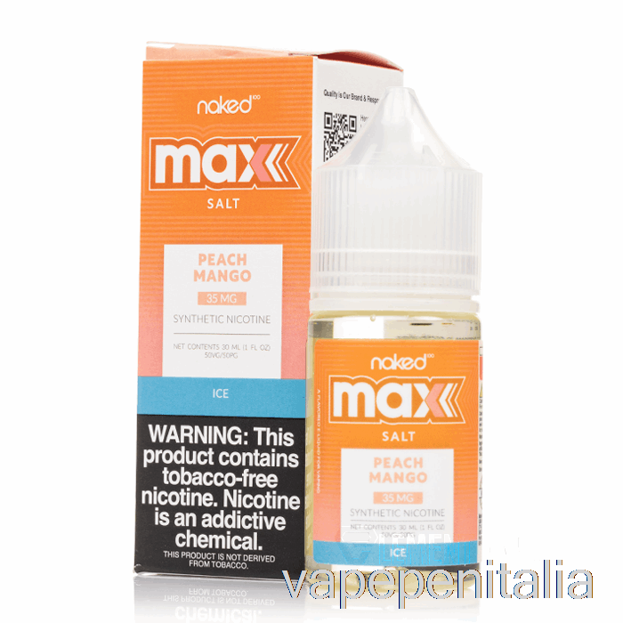 Penna Vape Ice Pesca Mango - Sale Nudo Max - 30 Ml 50 Mg